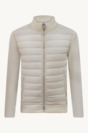 CREAM DOWN JACKET