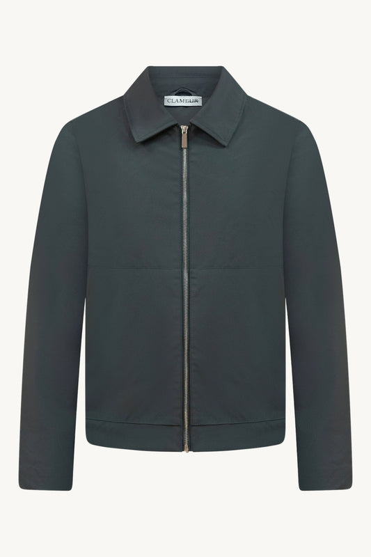 HEAVY TECH JACKET FOREST GREEN