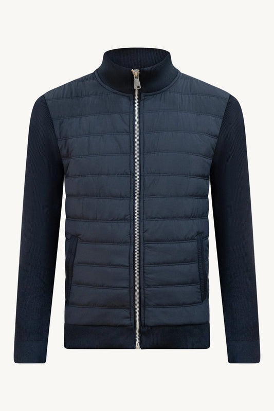 NAVY BLUE DOWN JACKET