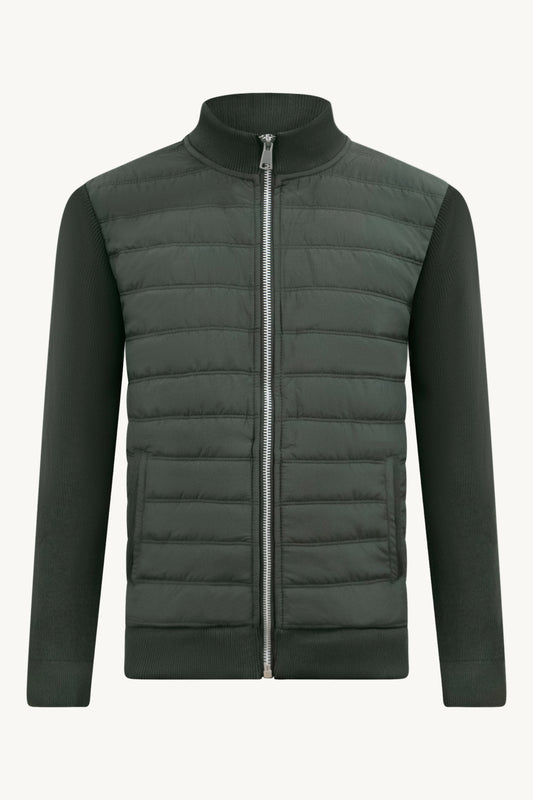 FOREST GREEN DOWN JACKET