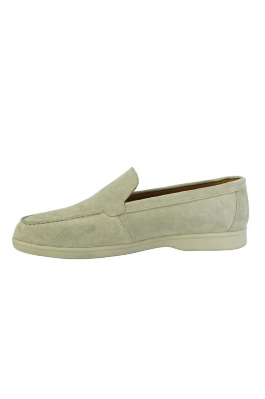 SATIN LUXE LOAFERS BEIGE
