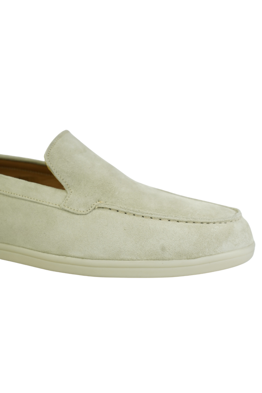 SATIN LUXE LOAFERS BEIGE
