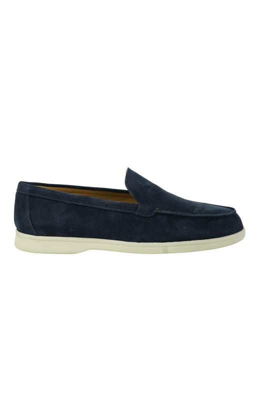 SATIN LUXE LOAFERS NAVY