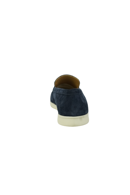 SATIN LUXE LOAFERS NAVY