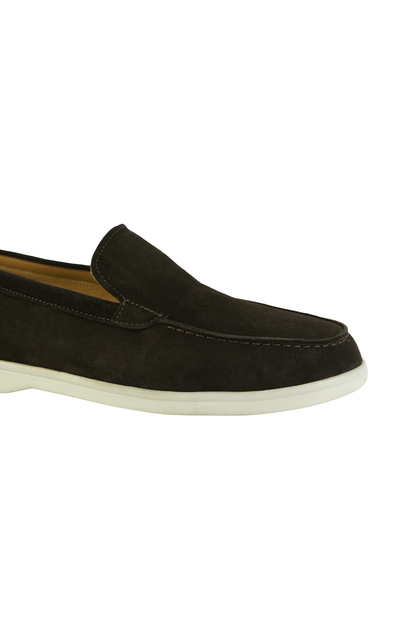 SATIN LUXE LOAFERS BROWN