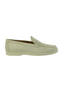 SATIN LUXE LOAFERS BEIGE
