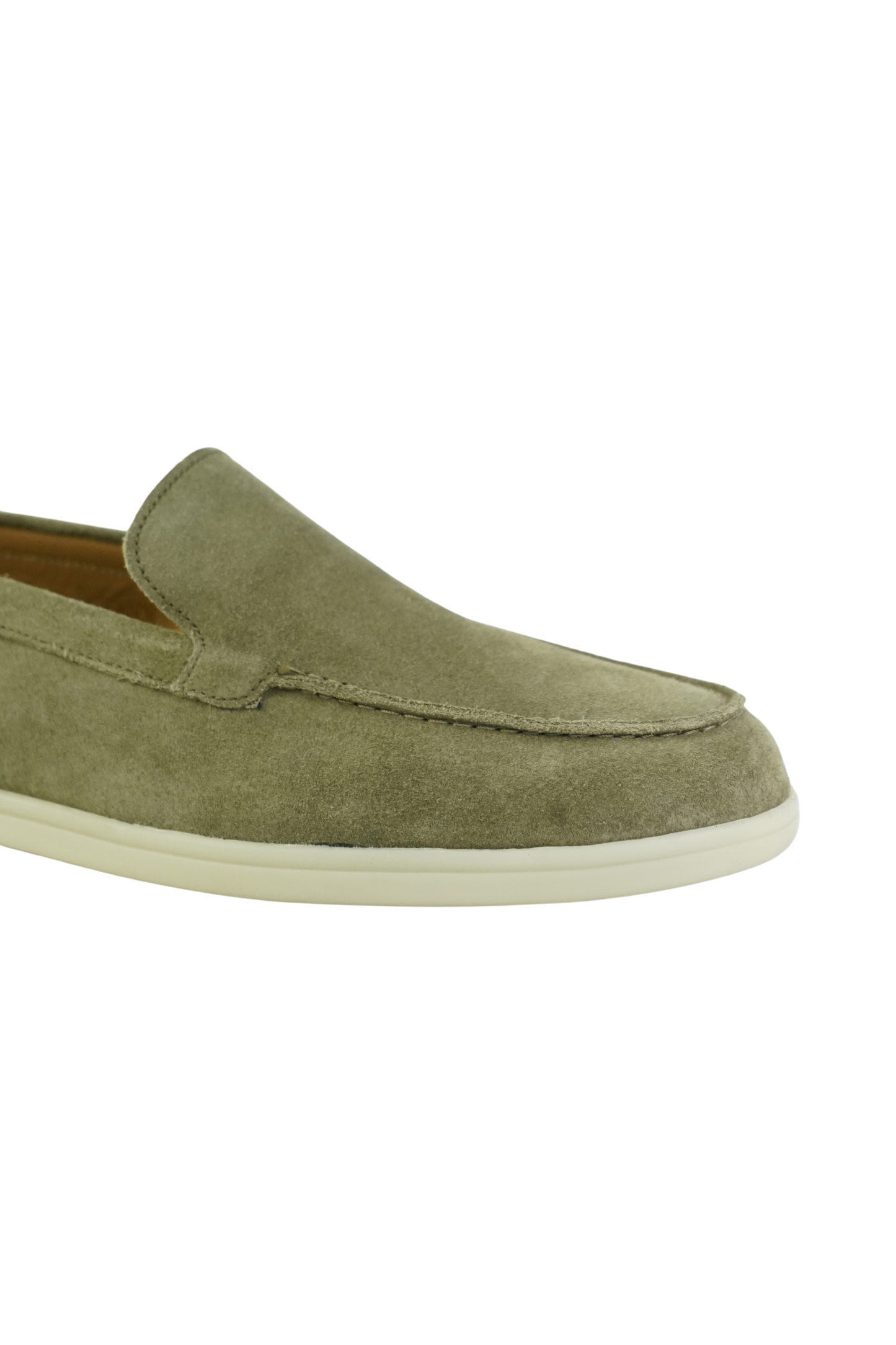 SATIN LUXE LOAFERES GREEN