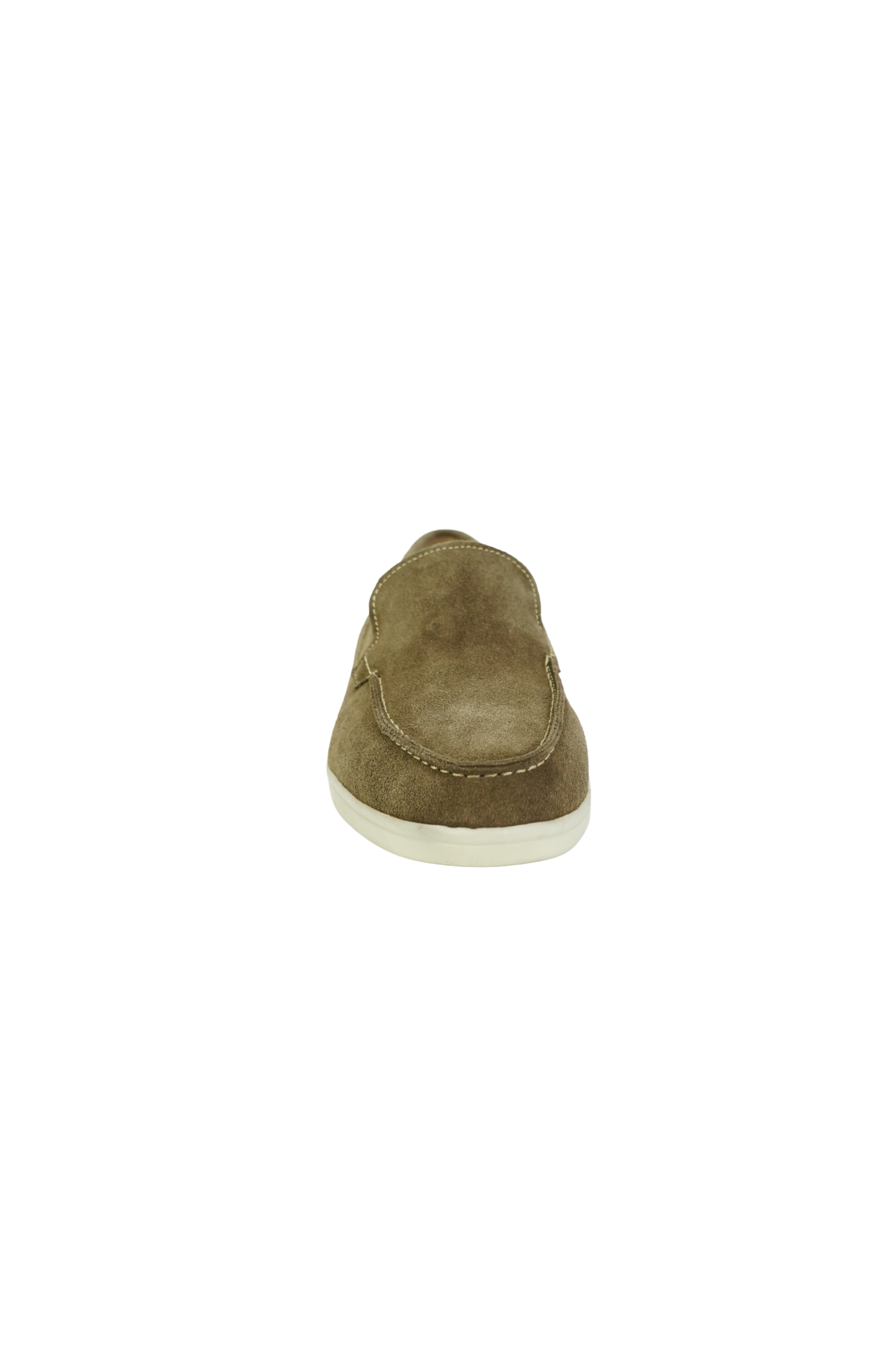 SATIN LUXE LOAFERS DARK BEIGE