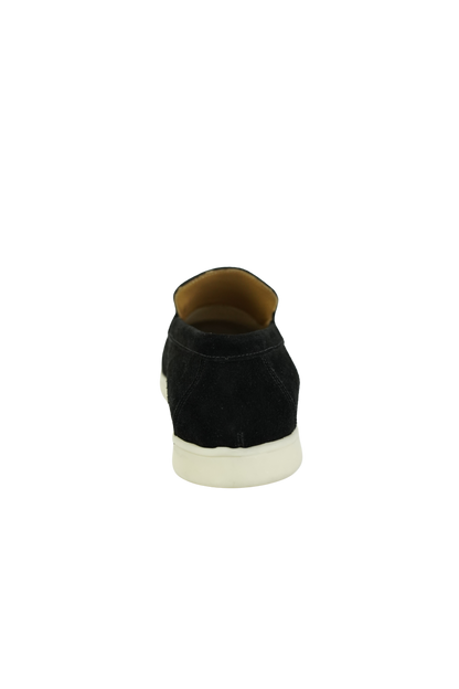SATIN LUXE LOAFERS BLACK