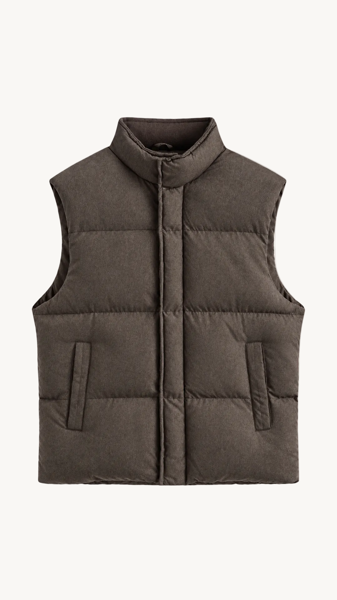NOVA PUFFER VEST| BROWN