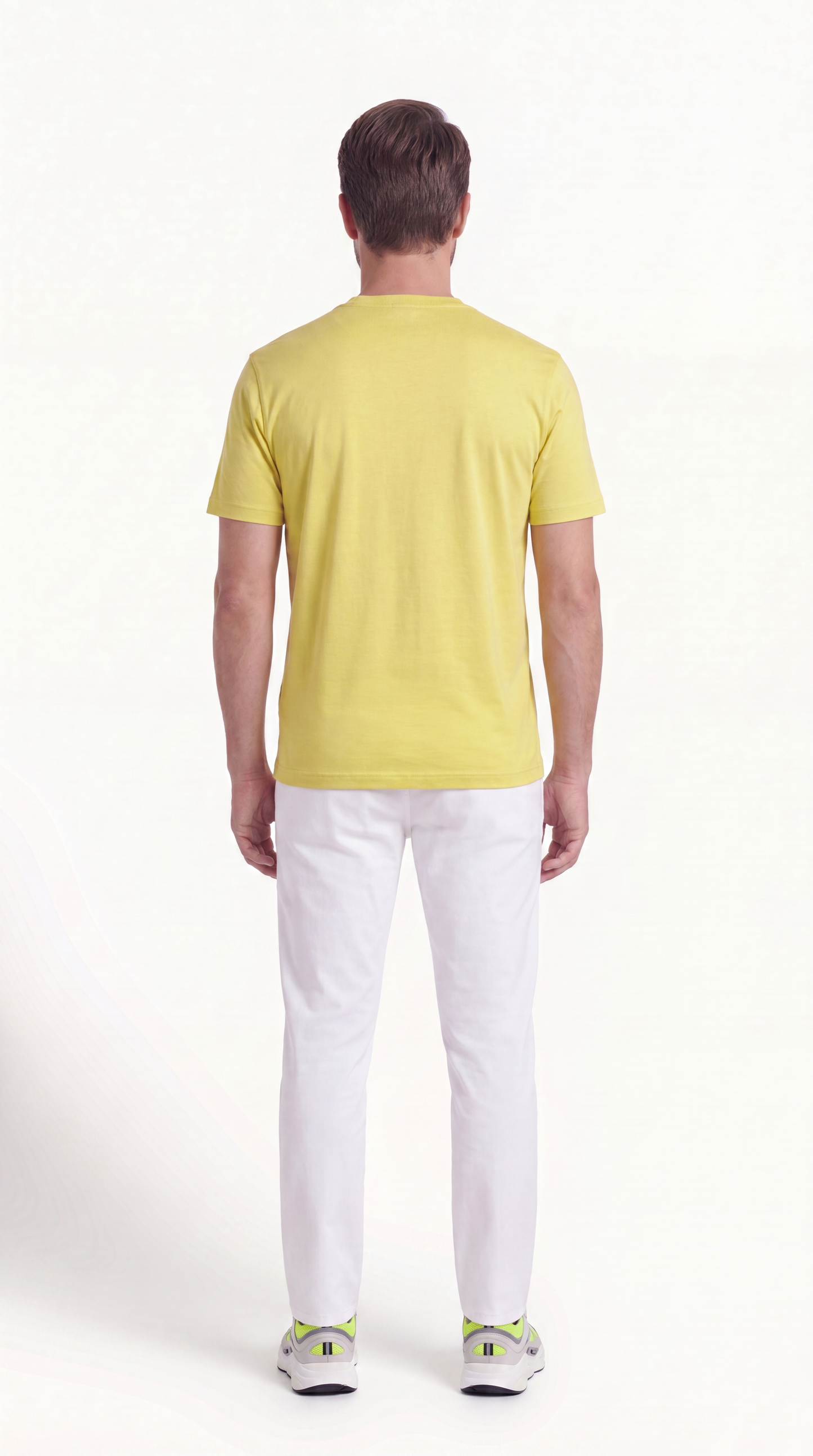 INTERLOCK SUPIMA T-SHIRT | LEMON