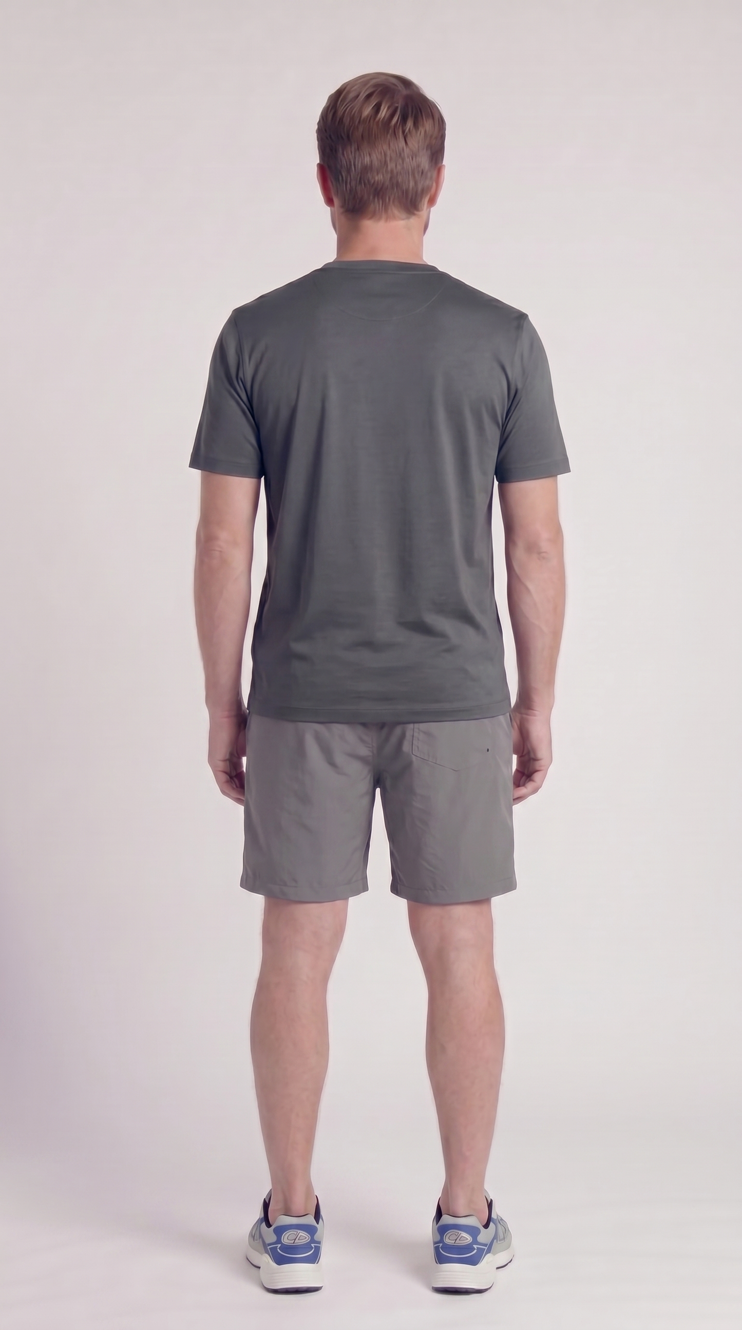 INTERLOCK SUPIMA SHORT | GREY