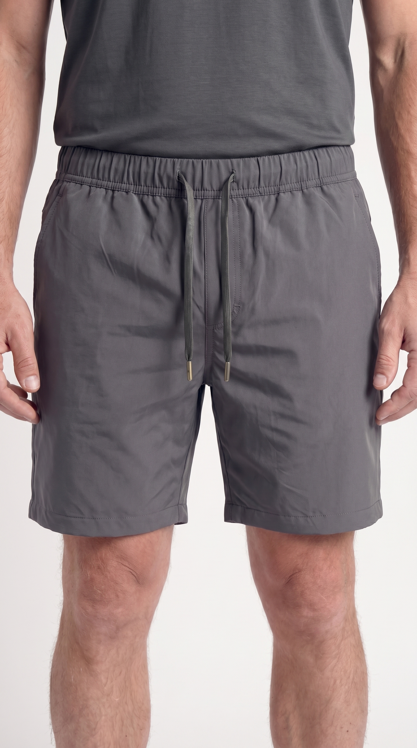 INTERLOCK SUPIMA SHORT | GREY