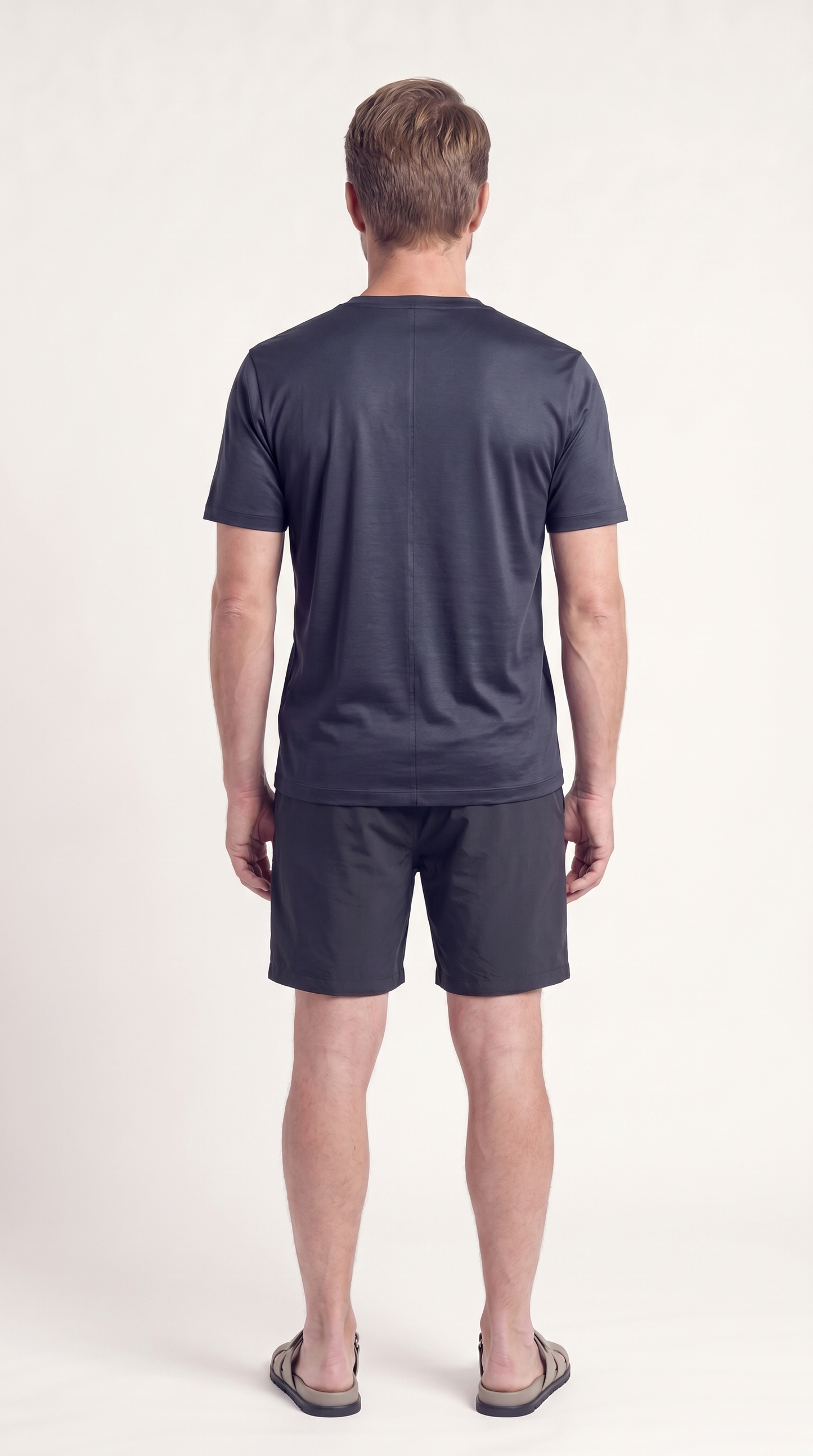 INTERLOCK SUPIMA SET | NAVY BLUE