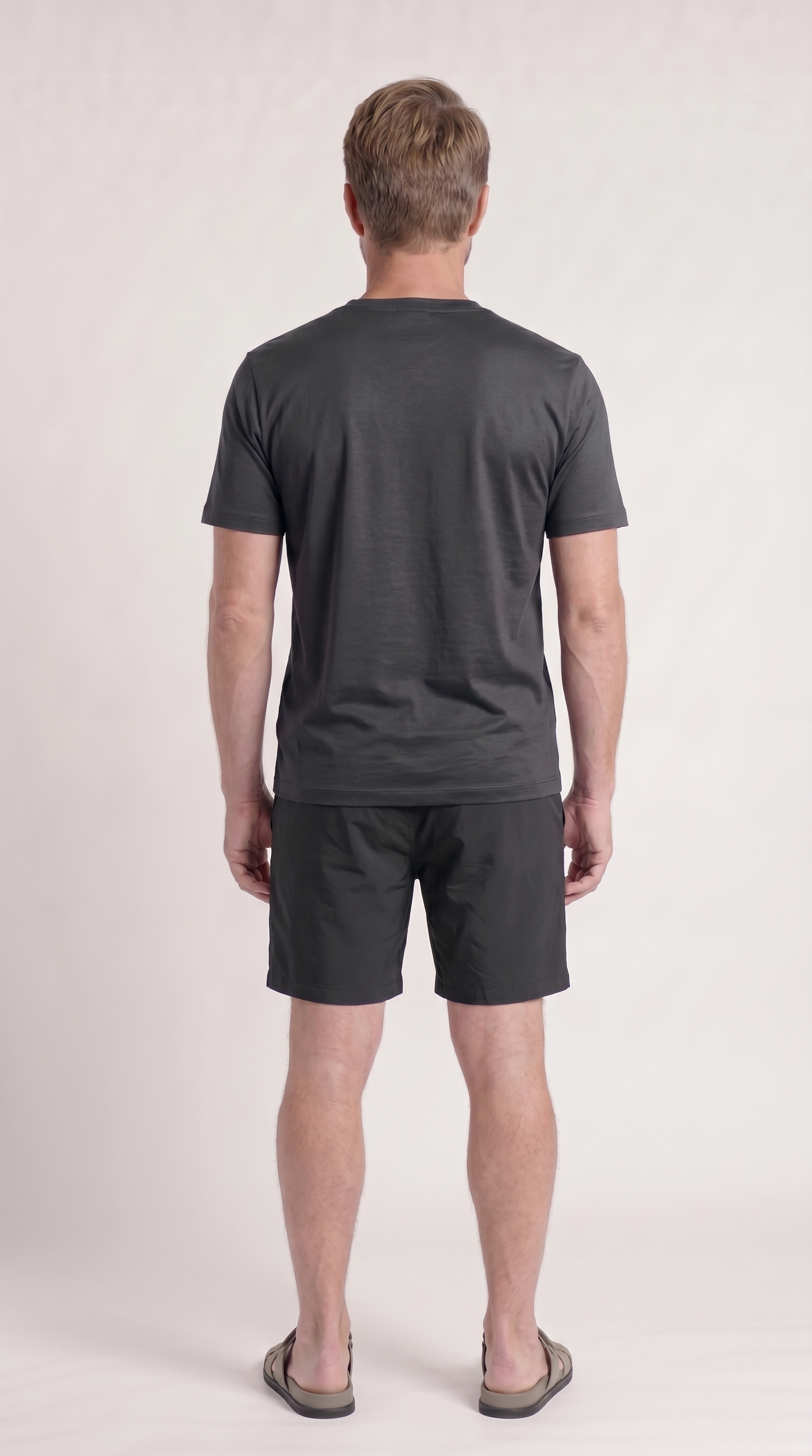 INTERLOCK SUPIMA SET | ONXY BLACK