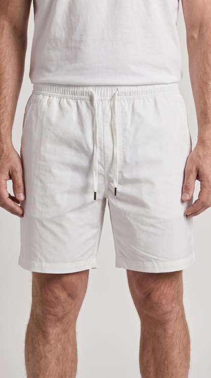 INTERLOCK SUPIMA SHORT | LEMON