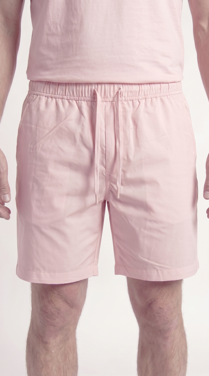 INTERLOCK SUPIMA SHORT | BLUSH PINK