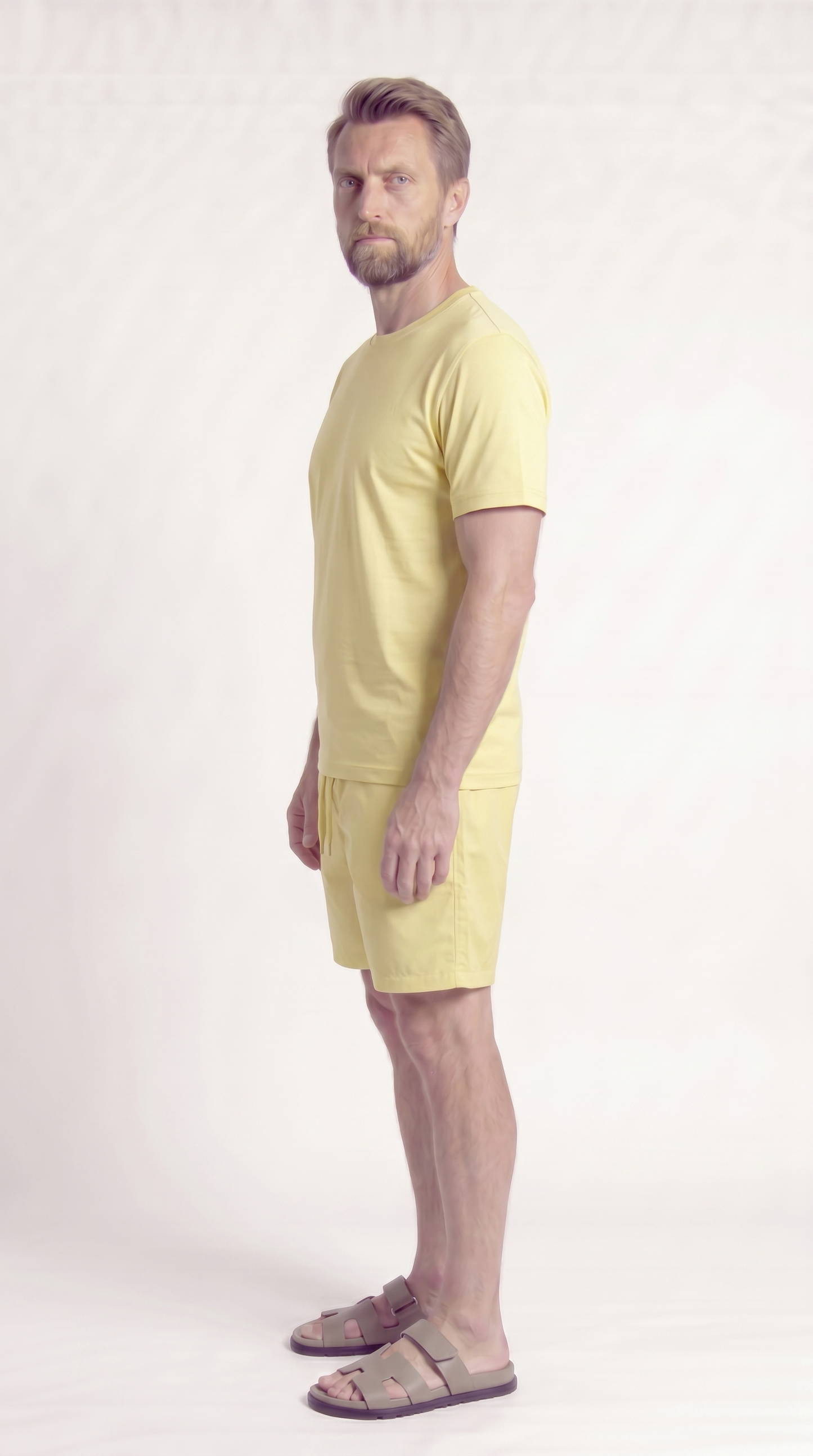 INTERLOCK SUPIMA SET | LEMON