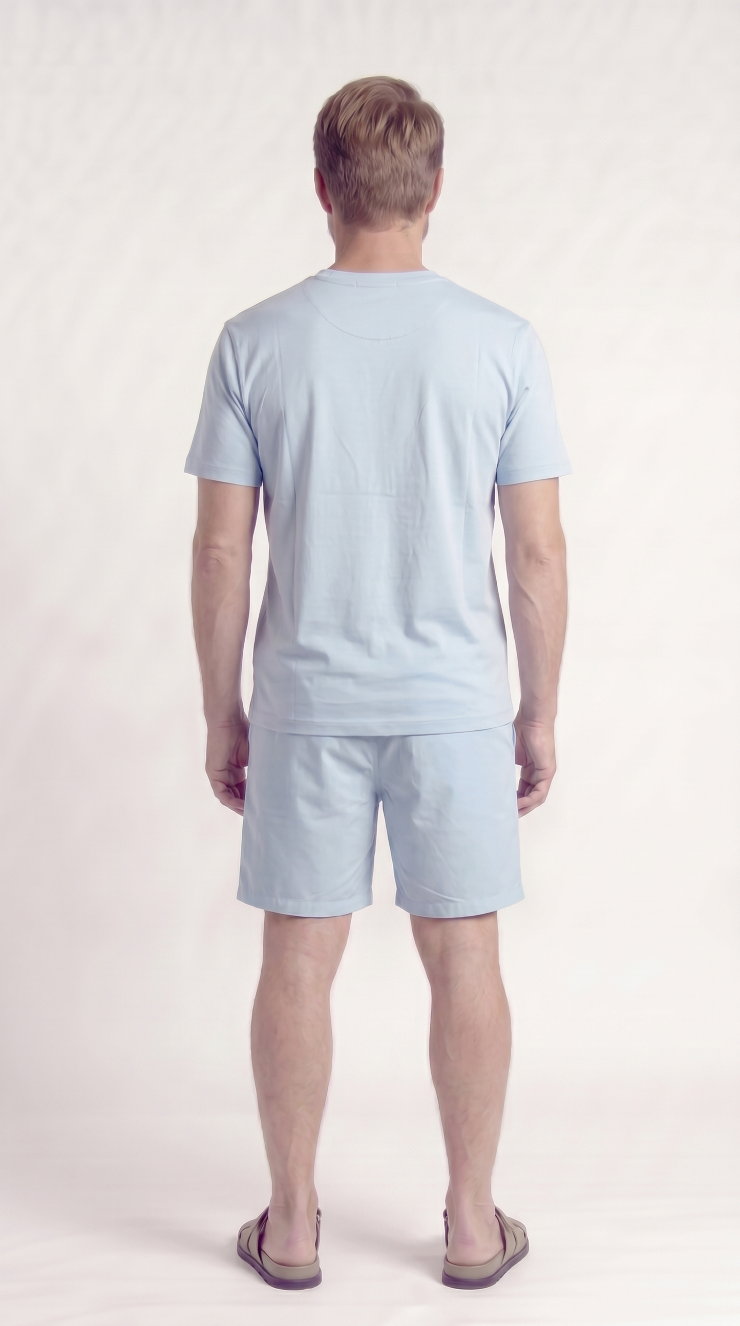 INTERLOCK SUPIMA SET | SKY BLUE