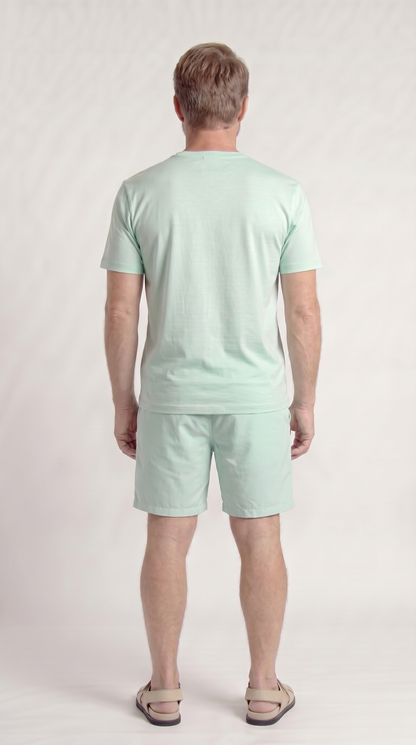 INTERLOCK SUPIMA SET | MINT GREEN