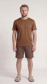 INTERLOCK SUPIMA SET | COFFEE