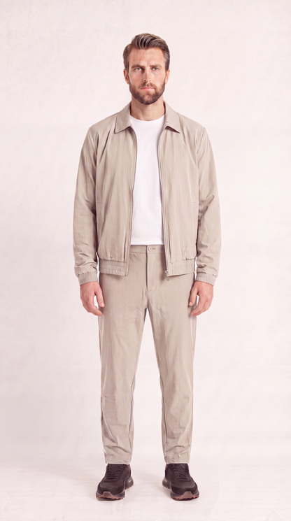 BEIGE TECH SUIT