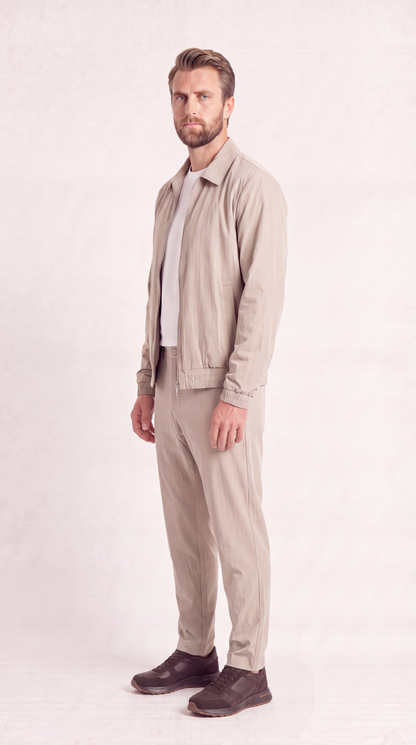 BEIGE TECH SUIT