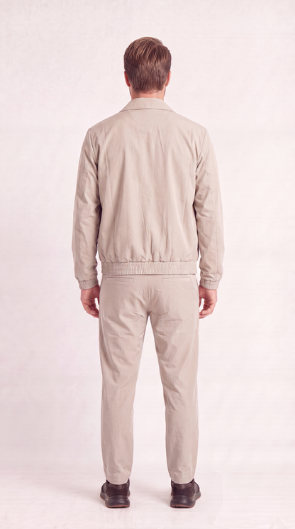 BEIGE TECH SUIT