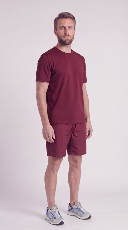INTERLOCK SUPIMA SET | ANCORA RED