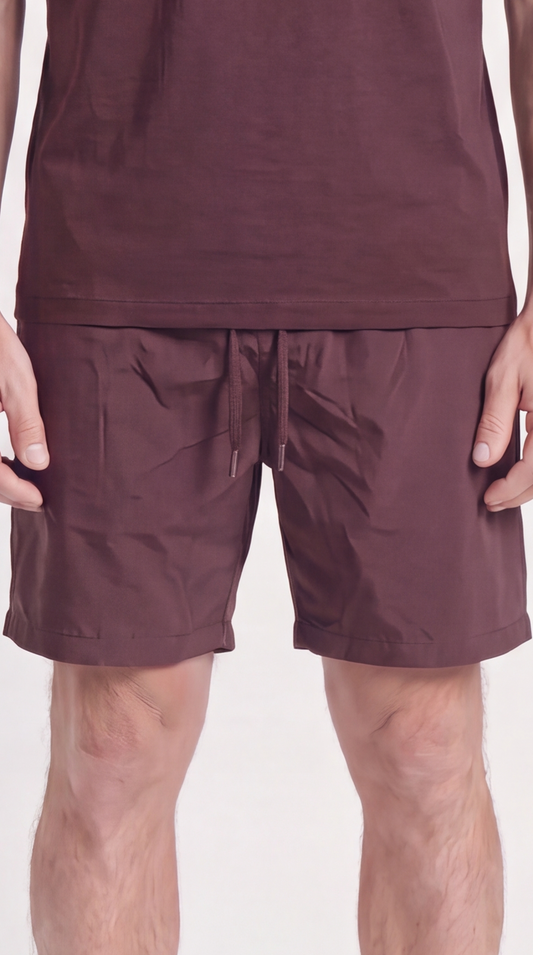 INTERLOCK SUPIMA T-SHIRT | WINE RED