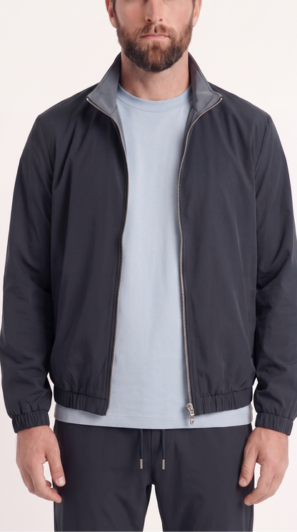 REVERSIBLE JACKET NAVY BLUE/LIGHT BLUE