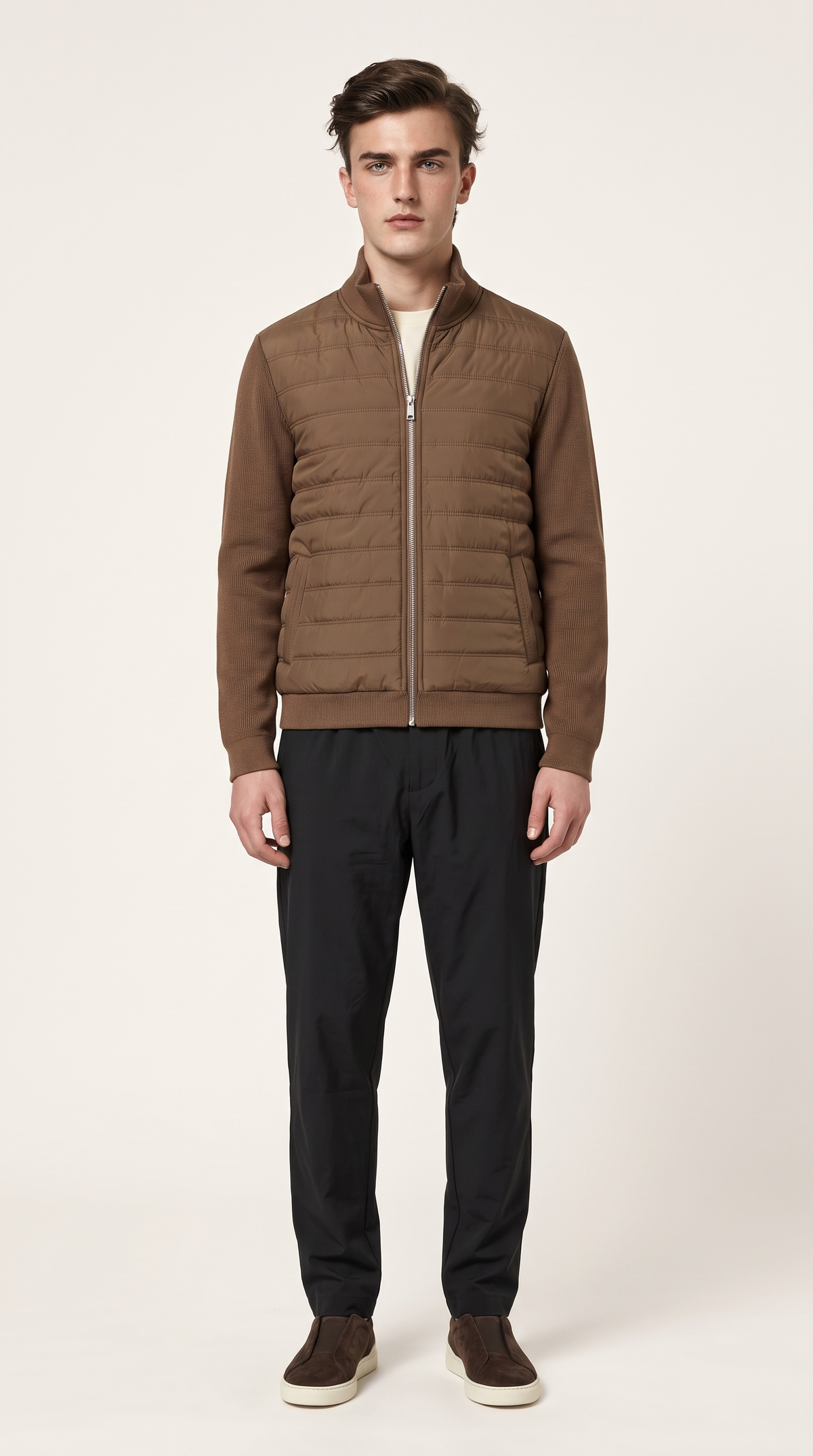 BROWN DOWN JACKET