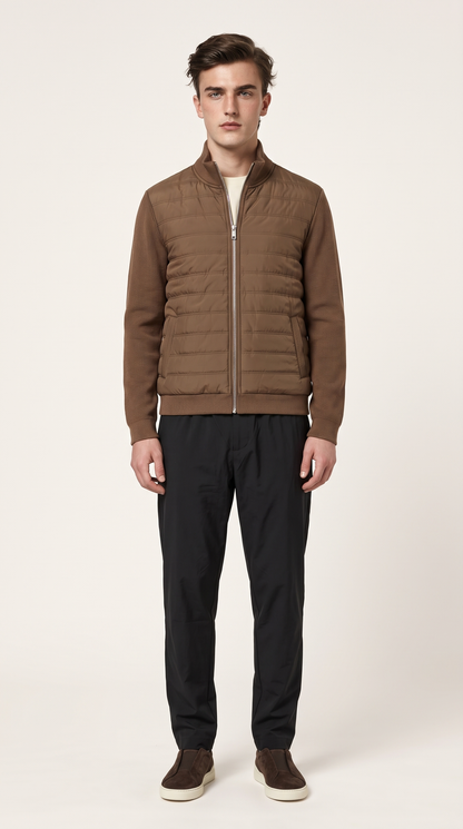 BROWN DOWN JACKET