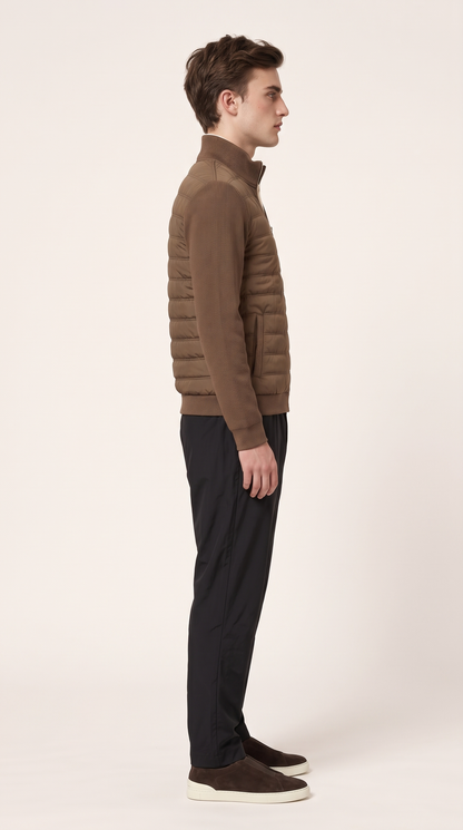BROWN DOWN JACKET