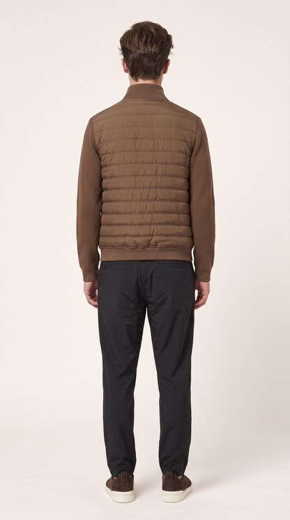 BROWN DOWN JACKET