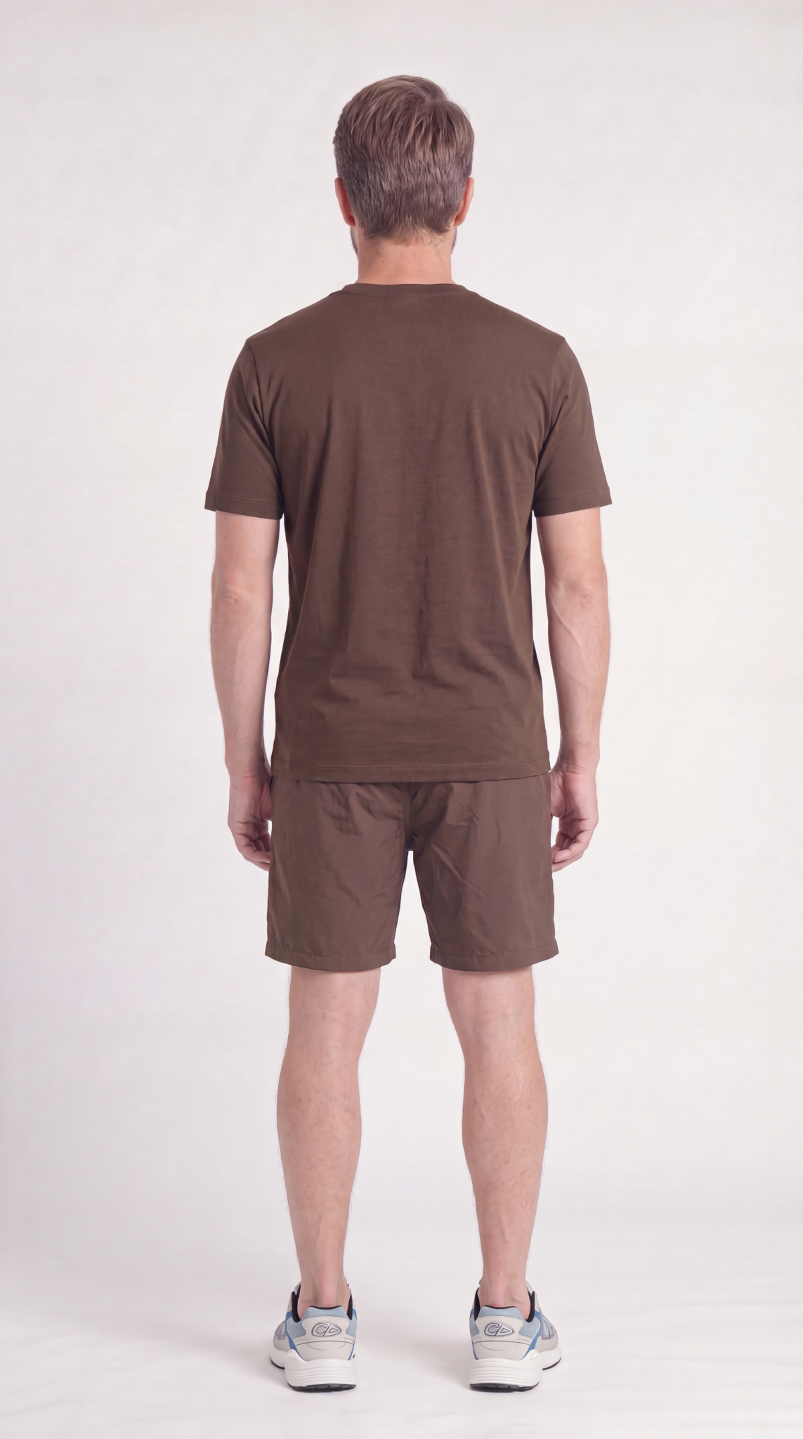INTERLOCK SUPIMA SET | DARK BROWN