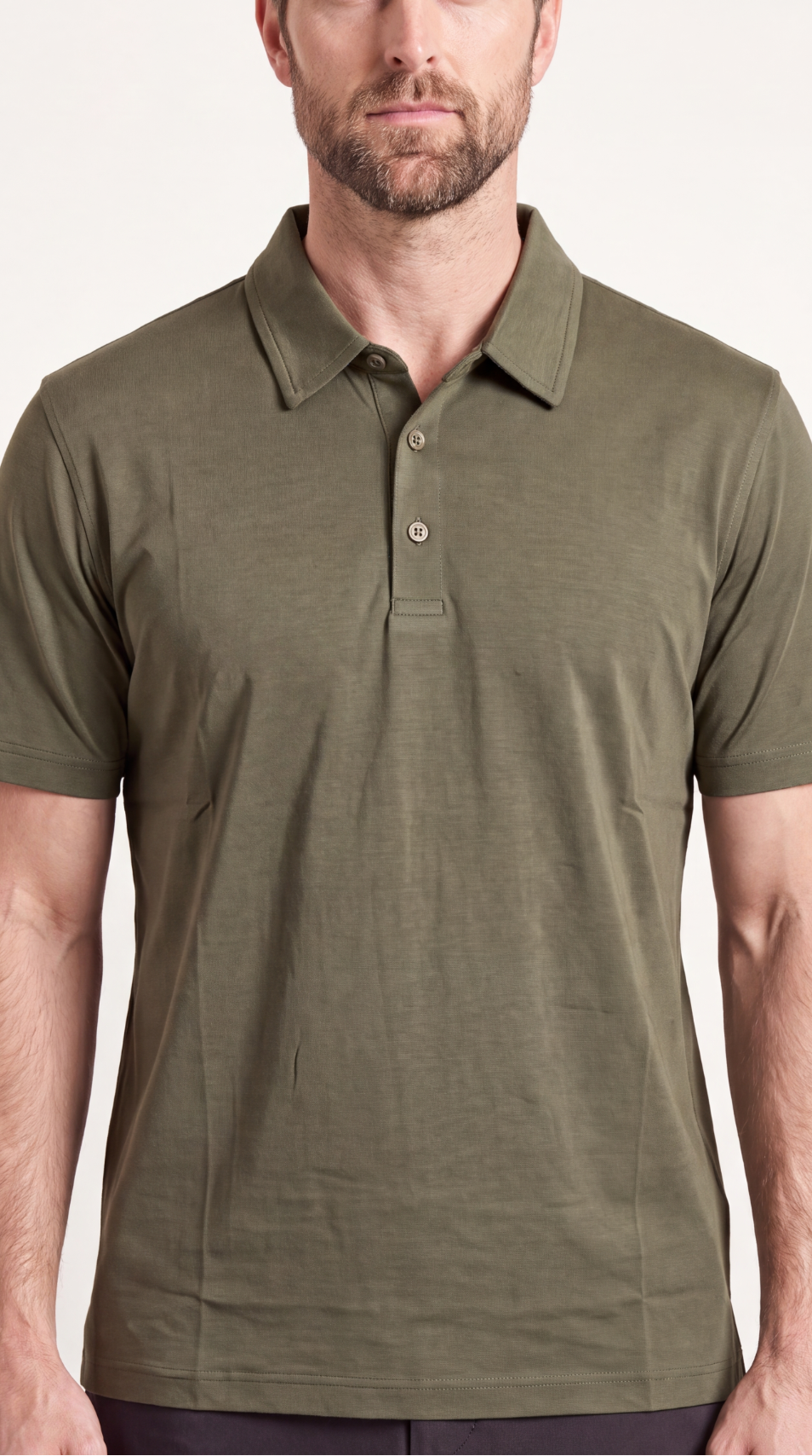 INTERLOCK SUPIMA POLO | ONLIVE GREEN